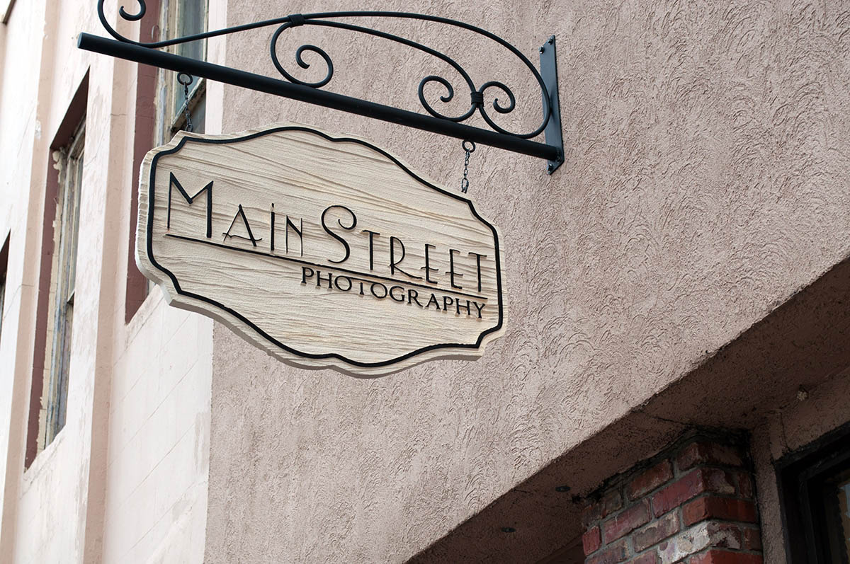Main Street Photography Outdoor Signage Design