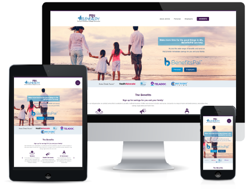 PRN Telehealth Responsive Website Design